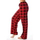 thumbnail image 2 of Pantalones de pijama a cuadros para mujer, 100 % algodón jersey, 2 of 4