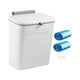 thumbnail image 2 of Bote De Basura Moderno Debajo Del Fregadero Cocina Compost Bin Para Ba?o Gabinete Cocina Blanco, 2 of 5