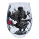 thumbnail image 3 of Vaso para copa de vino con forma de corazón de Mickey y Minnie Mouse de Disney, 3 of 8