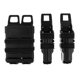 thumbnail image 2 of 2 En 1 Tactical Fast Mag Pouch Holster Set Paquete Bolsa Bolsa De Herramientas Bolsillo Negro, 2 of 5