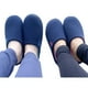 thumbnail image 3 of Pantuflas de espuma viscoelástica TheraFly azul L, 3 of 3