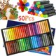 thumbnail image 2 of Set de pasteles al óleo JimysCo profesional de 50 colores para artistas, 2 of 6