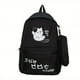thumbnail image 3 of 2pcs/set Kawaii Cute Cartoon Backpack, Preppy College School Bookbag, Casual Travel Daypack Knapsack & Pencil Bag For Students Girls, 3 of 3