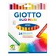thumbnail image 1 of Lápices Oleo Pastel Graso 24 Colores Giotto, 1 of 3