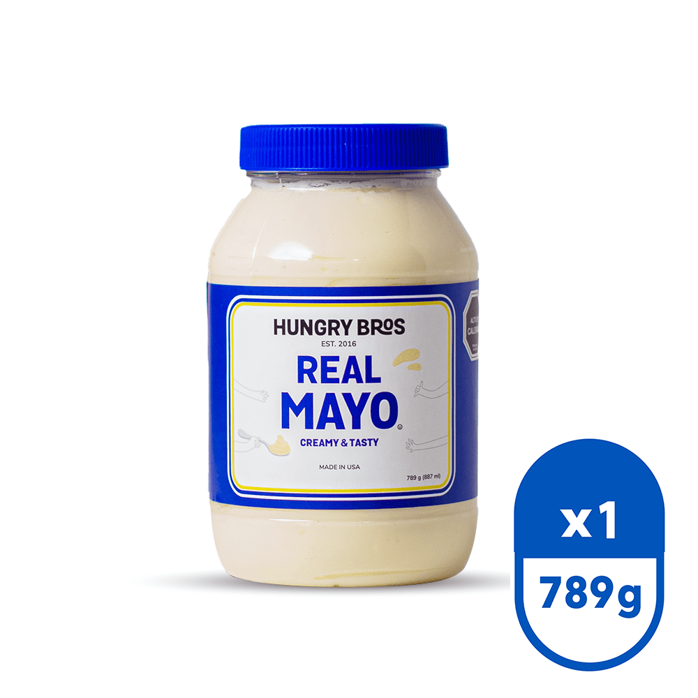 Hungry Bros Mayonesa Real Mayo Frasco 789