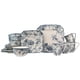 thumbnail image 1 of Juego de vajilla 222 Fifth Adelaide Blue de porcelana de 16 piezas, 1 of 9