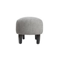 Máxima Design - Pouf Jack Gris Claro Con Capitoné 48X48X40 Cm