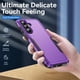 thumbnail image 2 of Para Samsung Galaxy A37 5G Funda a Prueba de Golpes Resistente Protección de Cuerpo Completo de Alta Resistencia a Prueba de Polvo/caídas Cubierta Funda, Morado, para Galaxy A37 5G, 2 of 6