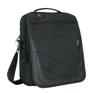 Bolso New Euro Vertical L Twin Tone Negro Head