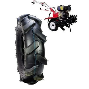 Genérica - Neumático Para Motocultivador Agrícola 4.00-8 Compatible Husqvarna, Toyama, Kipor Etc.