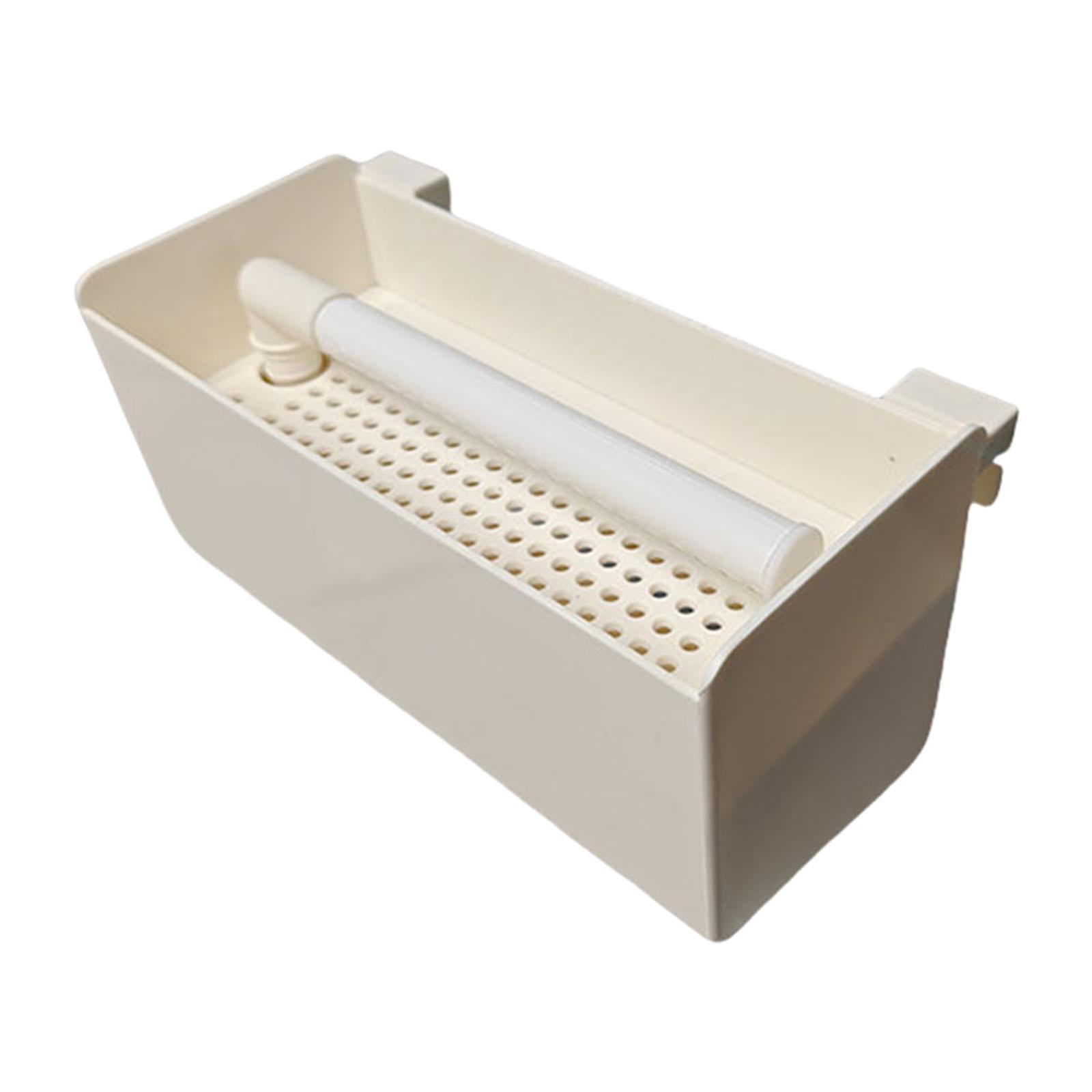 Caja De Filtro Colgante Para Acuario, Silenciosa, Para Hacer Tú Mismo, Con Flujo De Agua, Caja De Goteo Y Desbordamiento.