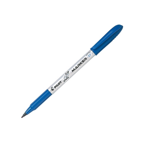 Marcador Permanente Cd/Dvd Extra Fina Azul Pilot