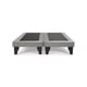 thumbnail image 1 of Base De Cama Europea King Felpa Gris, 1 of 2