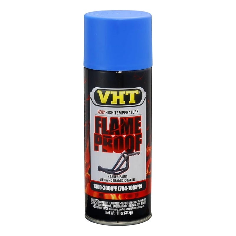 Vht Flameproof Pintura Alta Temperatura Escapes Flat Blue