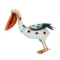 Magideal - Estatua De Pelícano, Figura De Pájaro, Figura Paisajística, Simulación Realista, Decoración Para Exteriores, Escultura De Jardín Para Jardín Trasero,