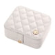 thumbnail image 2 of Joyero Caja De Joyería Duradera Para Niñas Para Pendientes Pulseras Novia Blanco, 2 of 5