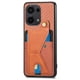 thumbnail image 5 of Funda Resistente para Xiaomi Redmi Note 13 Pro 4G con Tarjetero y Soporte, Diseño Magnético Marrón, 5 of 5