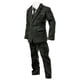 thumbnail image 1 of Traje negro de escala 1/6 set pantalones ropa corbata para figura de acción de 12 pulgadas, 1 of 2