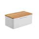 thumbnail image 5 of Contenedor De Pan, Contenedor De Almacenamiento De Cocina, Soporte De Pan Para Mostrador De Cocina, Blanco, 5 of 5