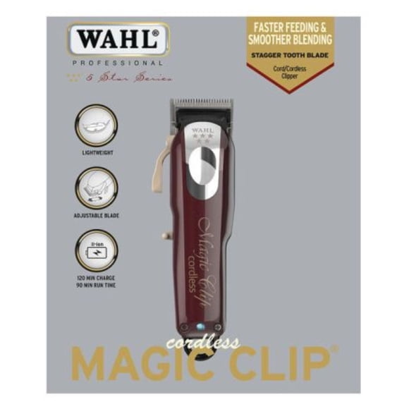 Maquina Wahl Magic Clip Cordless Profesional Inalámbrica 5star