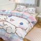 thumbnail image 1 of Cartoon Cinnamoroll 3-Piece Bed Set Warm And Comfortable Kawaii Bedding Set Cute Soft Microfiber Bedclothes for Boys Girls Kids, 1 of 5