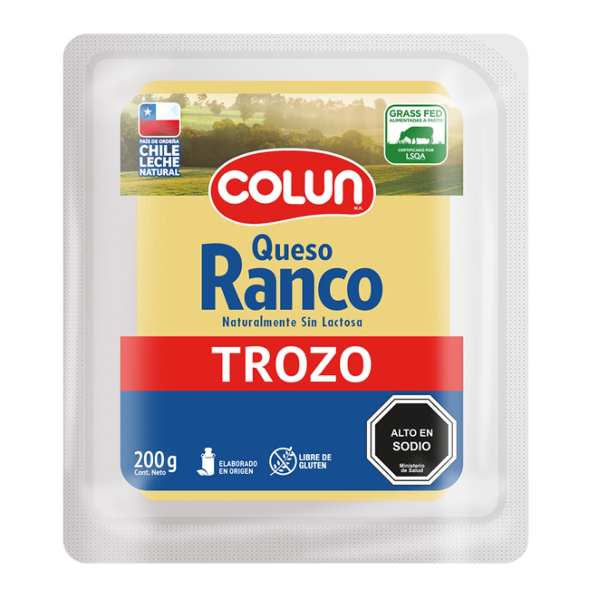 Queso Ranco Trozo 200 g Colun