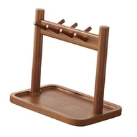 Magideal - Organizador De Escritorio Soporte De Madera Para Llaves Contenedor Multifunción Bandeja De Joyería Con Diseño Nórdico Adecuado Para El Dormitorio La Estilo D