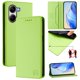 thumbnail image 1 of Funda Billetera con Soporte para Xiaomi Poco X7 Pro Bloqueo RFID Plegable Verde claro, 1 of 6