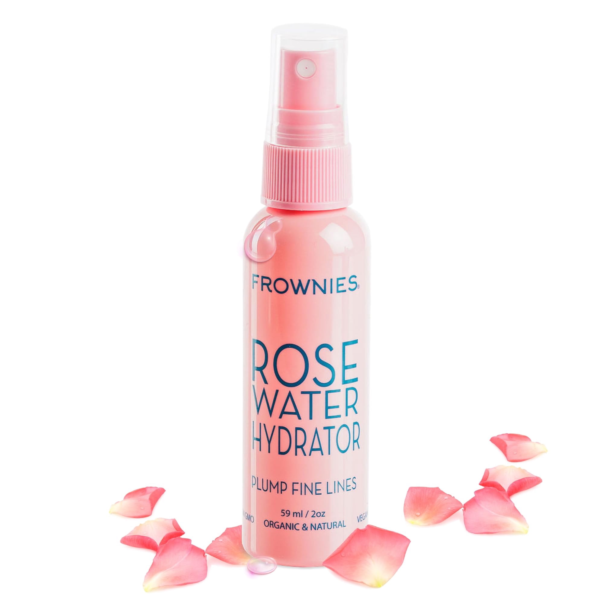 Bruma Facial Hidratante Frownies De Agua De Rosas 59 Ml