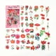 thumbnail image 1 of 100pcs Kawai Vintage Plant Flower Stickers - Perfect for Laptops, Guitars, Fridges, and More!, 1 of 5