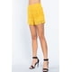 thumbnail image 3 of Short CCwholesalesclothings Tejido De Encaje Crochet Amarillo, 3 of 5