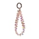 thumbnail image 2 of Llavero Con Cuentas, Pulsera, Llavero Para Estuche De Auriculares, Accesorios Para Coche, Bolso, Transparente, Rosa, 2 of 5