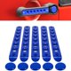 thumbnail image 1 of Cobertura de manija E-cowlboy para Jeep JK JKU 07‑18, acabado azul, 1 of 8