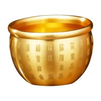 Magideal - Cilindro De Tón Dorado, Decoración Artística, Soporte Floral, Para Flores Secas, Alcancía, Jarrón Para El Hogar, Oficina, Dormitorio, Luz7.3Cmx5Cmx4.6Cm