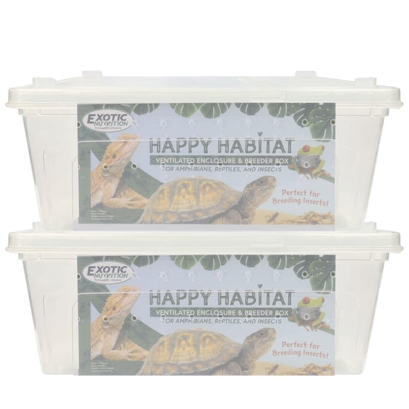 VIVARIUM Exotic Nutrition 32x17x22 cm Juego de 2