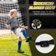 thumbnail image 3 of Cinturón ajustable de cintura para entrenador de fútbol Global Park negro, 3 of 8