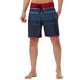 thumbnail image 1 of INSPIRE CHIC Pantalones Cortos de Hombre Verano Estampados con Cordón Bloque de Color Traje de Baño Playa Shorts 30 Rojo Azul Marino, 1 of 7