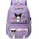 thumbnail image 1 of MINISO Kuromi Mochila Large capacity Waterproof Backpack for School Kawaii Anime cosplay bag Travel Bag School Student girl Gift, 1 of 3