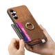 thumbnail image 4 of Funda Magnética Para Samsung Galaxy A05s Con Billetera Y Anillo Protector Resistente Marrón, 4 of 6