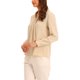 thumbnail image 4 of INSPIRE CHIC Blusas de Mujer de Manga Larga Chiffon Plisado con Lazo en el Cuello Camisa de Oficina L Beige, 4 of 6