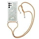 thumbnail image 1 of Funda FOXDOCK para Samsung Galaxy S21 Ultra con Cuerda Ajustable, Brillo Líquido, Protección Antigolpes y Lente – Ideal para Regalo, 1 of 6