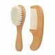 thumbnail image 1 of Kit Cepillo Peine Madera Cerdas Suaves Bebés Recien Nacidos, 1 of 3