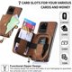 thumbnail image 3 of Funda Tipo Cartera con Correa Cruzada para Samsung Galaxy S20 Ultra Protección Contra Golpes Marrón, 3 of 5