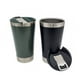 thumbnail image 3 of Vaso Térmico Acero Bebidas Frías / Calientes Con Destapador Color VERDE MILITAR., 3 of 3