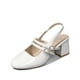 thumbnail image 5 of Zapato Taco Talón Descubierto Elegante Mujer Weide YL053, 5 of 9