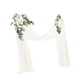 thumbnail image 1 of Arco De Boda Con Flores Y Cortinas Verdes Para La Boda Festiva Del Día De San Valentín, 1 of 5