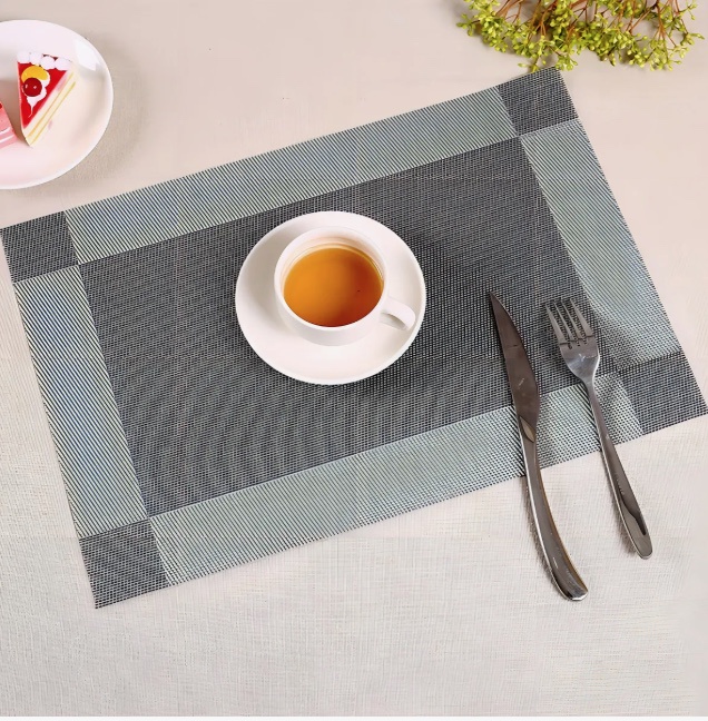 Riqui - Set 6 Individuales Impermeable Gris