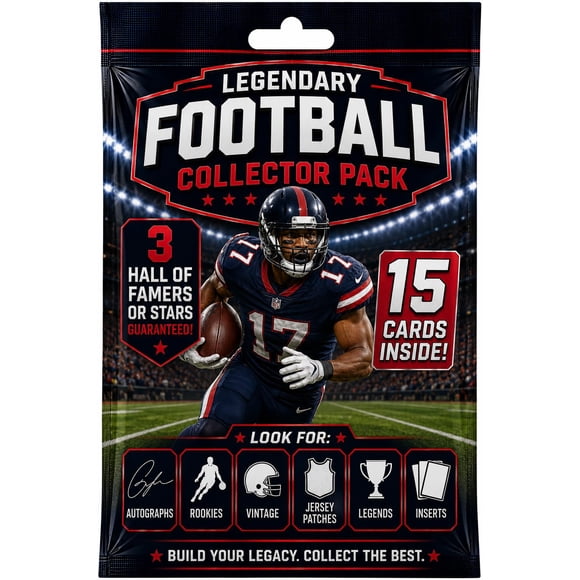 Paquete de 15 cromos de fútbol de Collector's First Pick