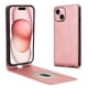 thumbnail image 4 of Funda tipo folio para iPhone 15 con soporte magnético y protección para la cámara Oro rosa, 4 of 6