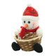 thumbnail image 1 of Linda Cesta De Almacenamiento De Dulces, Soporte Para Regalos De Fiesta De Navidad, Muñeco De Nieve S, 1 of 5